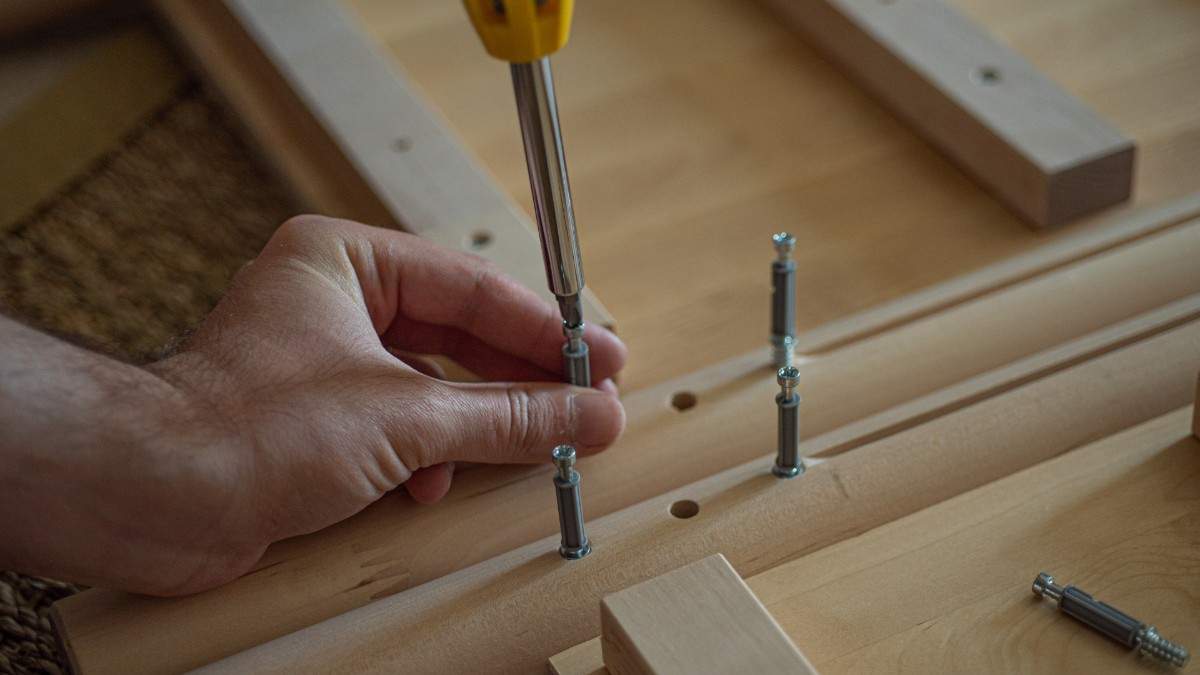 Tightening Loose Hardware you are helping with some repairs at home