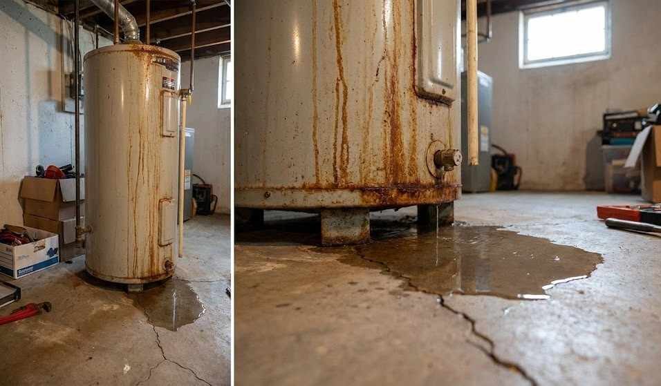 Water Heater Leaking From Bottom: What It Means