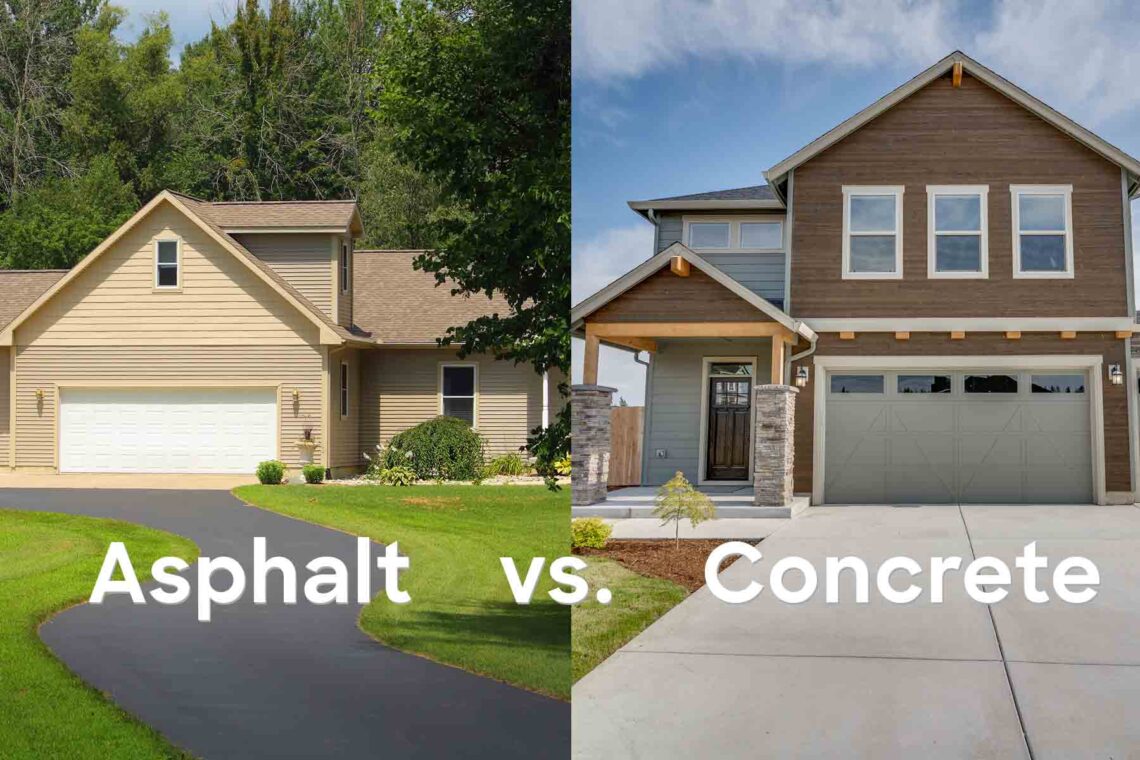 Asphalt vs Concrete Driveways: Which Material Is Cheaper and Lasts Longer?