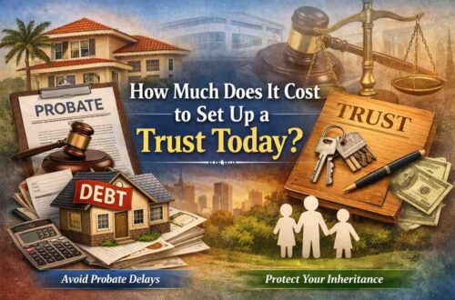 How Much Does It Cost to Set Up a Trust Today