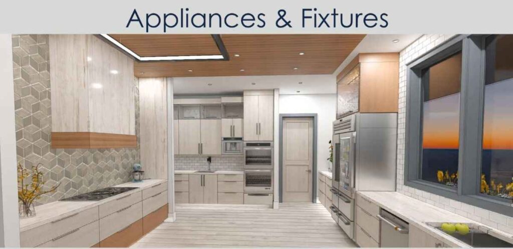 Appliances and fixtures