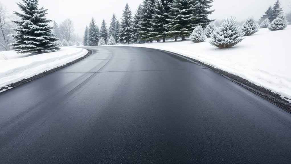 Cold Climate Performance in Asphalt vs Concrete Driveways