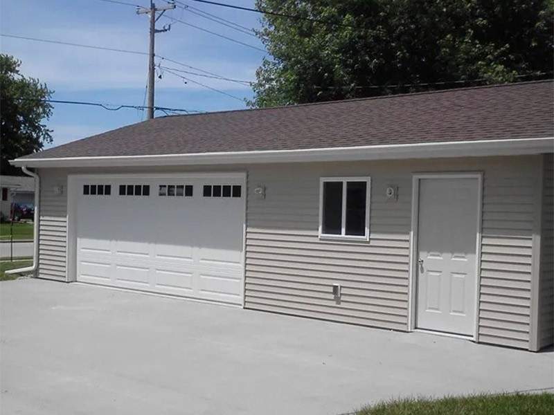 Custom-built garages