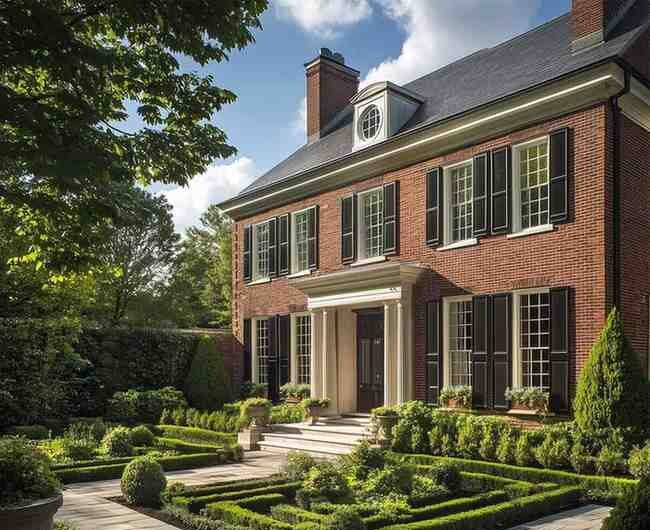 Modern Adaptations: Blending Tradition with Rooftop Design Georgian Colonial