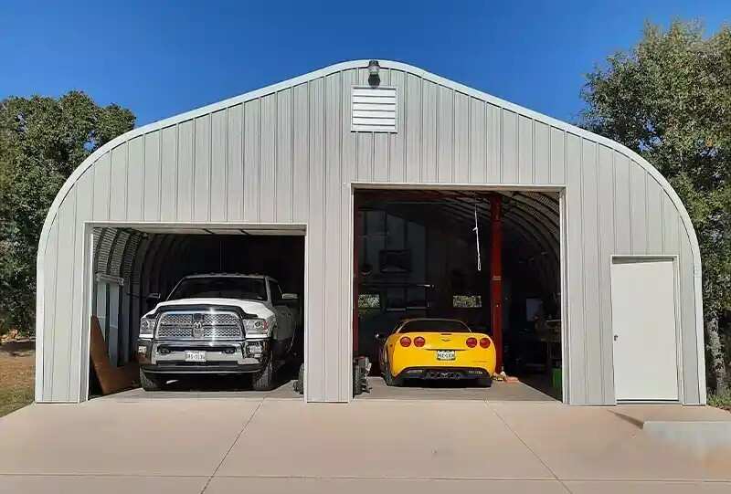 Prebuilt garages