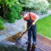Wash a deck before damage gets worse