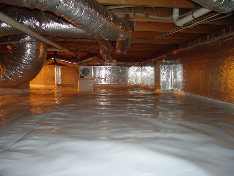 Water in Crawl Space that has major capital improvement