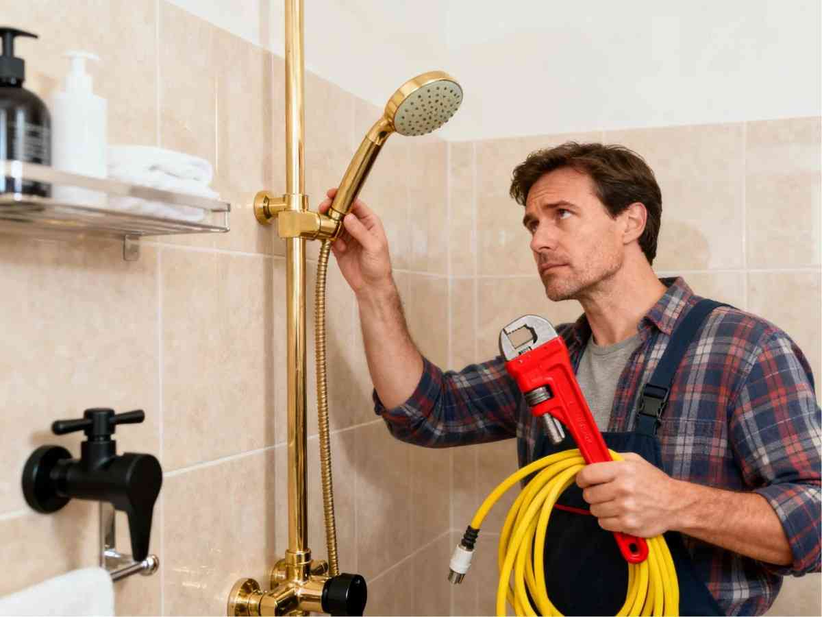 how do you increase water pressure in the shower: When to Call a Professional
