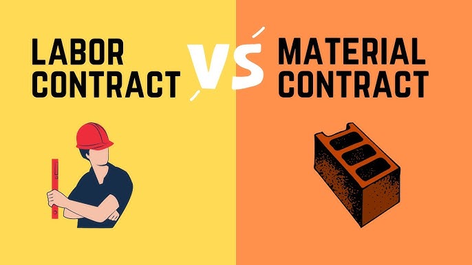 Materials and Labor Differences