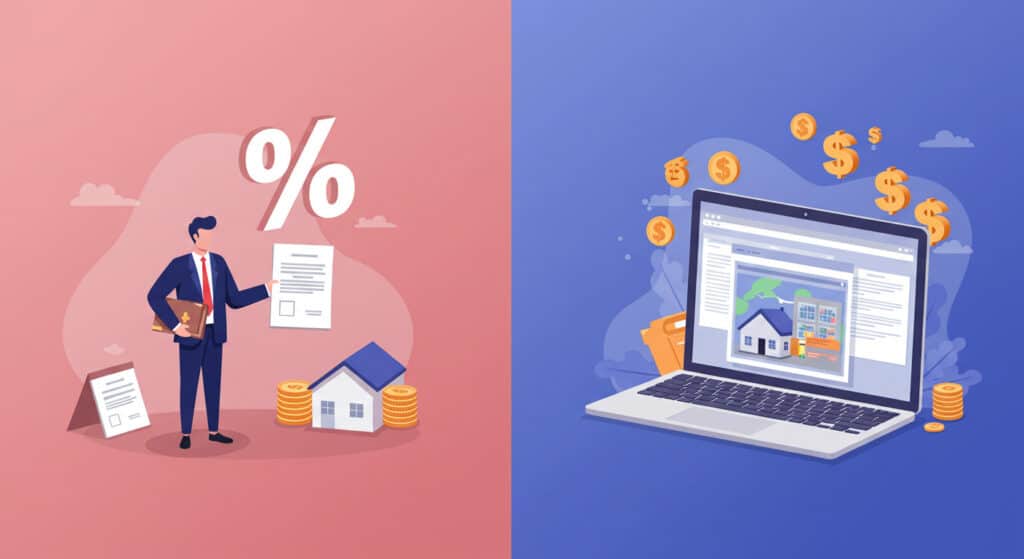 Costs Breakdown: MLS Listing vs Traditional Agent Commission When You List on MLS Without Realtor